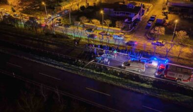 Silivri’de iki aracın karıştığı kazada bir kişi hayatını kaybetti