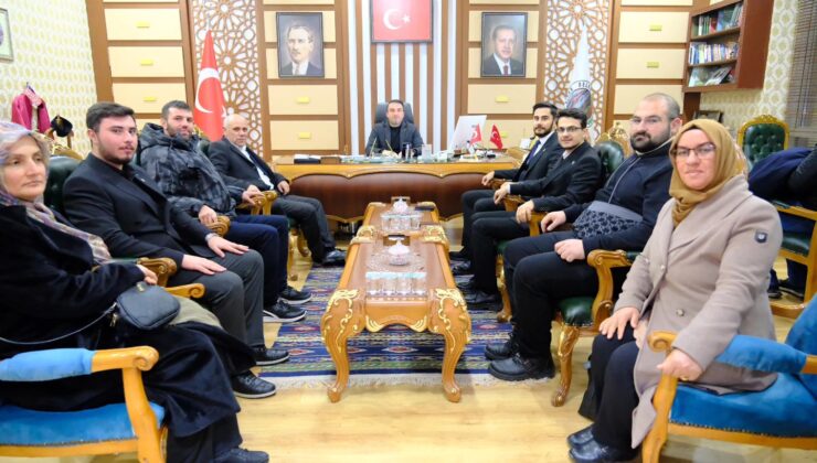 Şiran’da AK Parti Teşkilatından Belediye Başkanlığına Ziyaret