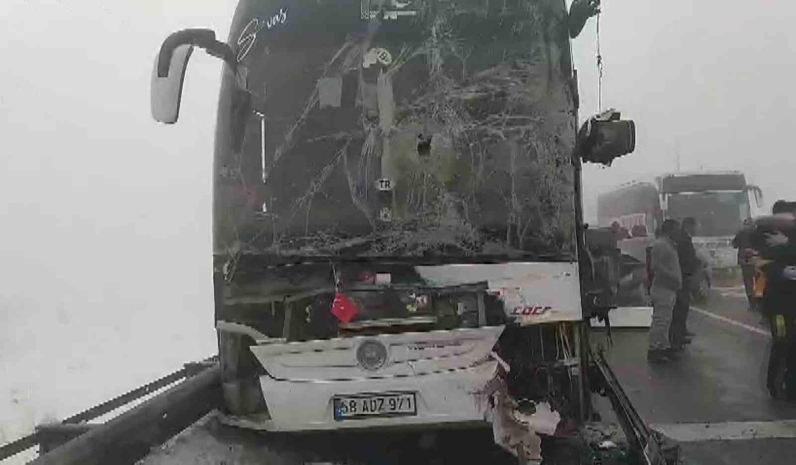 Sivas Gemerek zincirleme trafik kazası