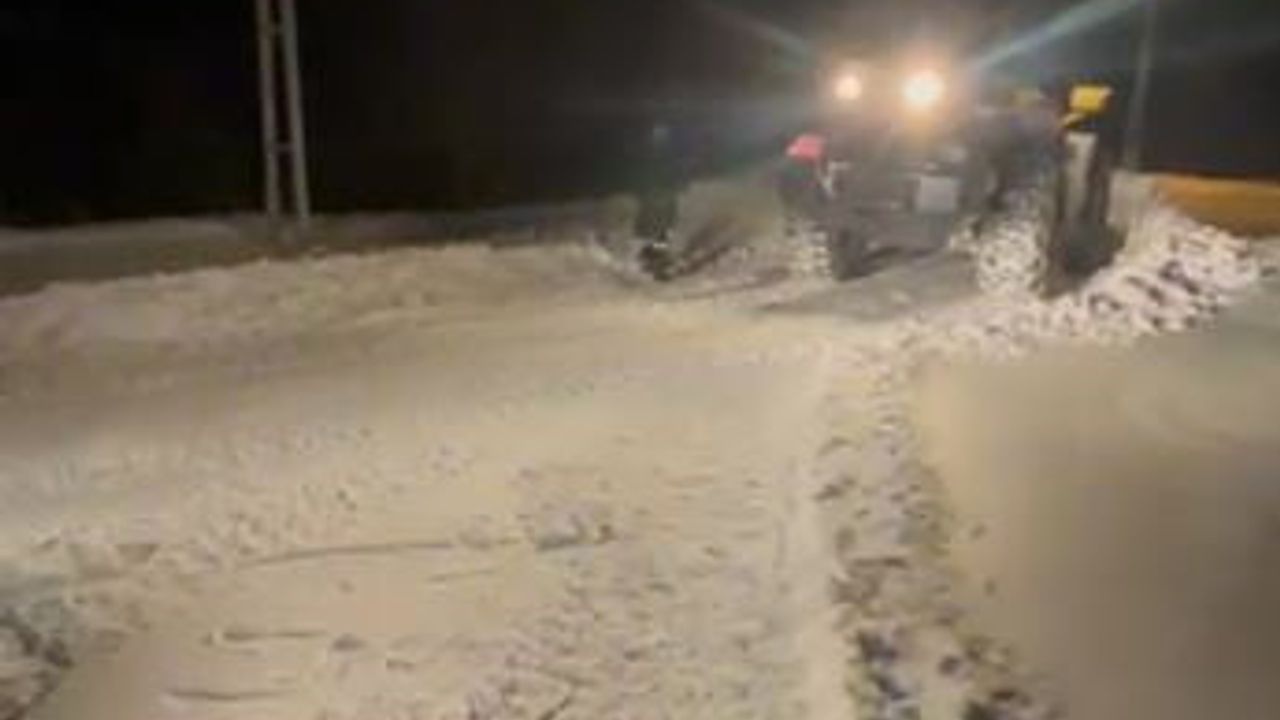 Sivas köy yolu ambulans