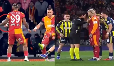 Süper Kupa finalinde tansiyon zirve yaptı: Tartışmalı karar geceye damga vurdu