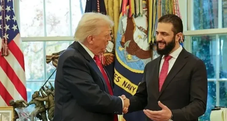 ABD Başkanı Trump ile Şara Arasında Kritik Görüşme