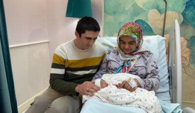 Yeni yılın ilk dakikalarında büyük mutluluk