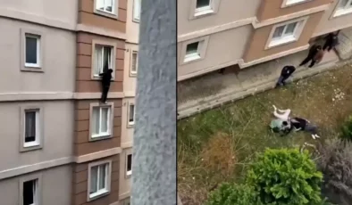Ümraniye’de Dehşet Anları: Aile Baskını Sonrası Genç Çift 4. Kattan Atladı