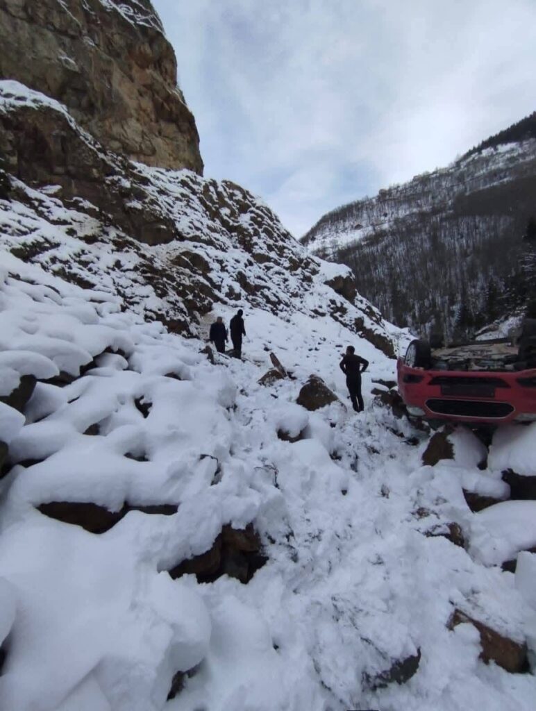 Yukarı Kürtün ölüm yolu kazası
