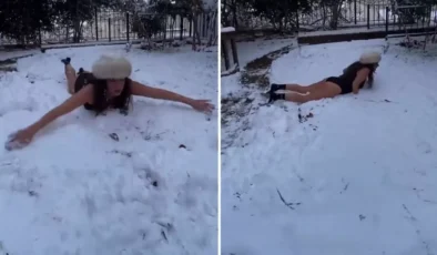 Zeynep Özyağcılar’dan sosyal medyada kar sürprizi: Kimseye hesabım yok