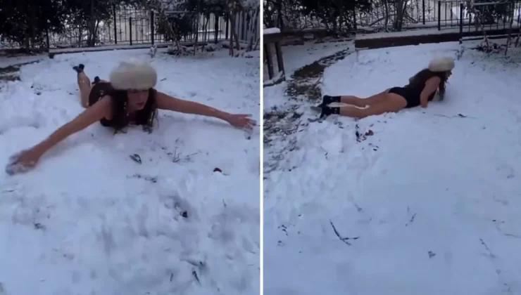 Zeynep Özyağcılar’dan sosyal medyada kar sürprizi: Kimseye hesabım yok