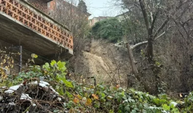 Zonguldak’ta Kar ve Sağanak Sonrası Heyelan: Bir Evde Hasar Oluştu