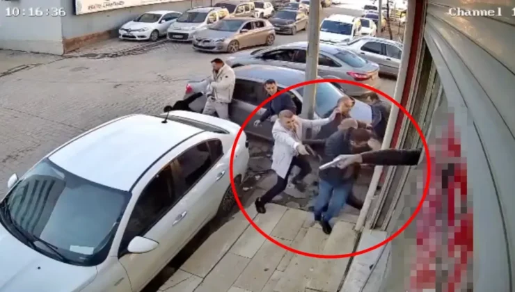 Hastane Önünde Silahlı Kavga: Güvenlik Kamerası Görüntüleri Ortaya Çıktı