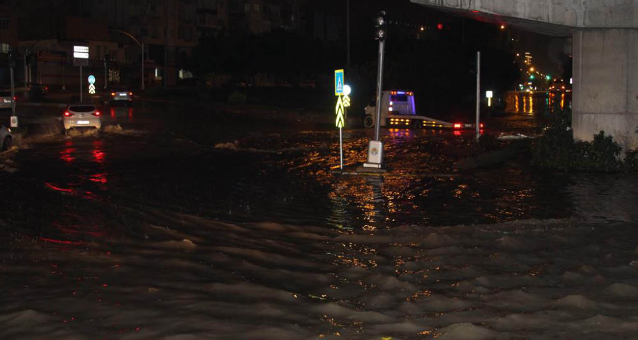 Adana sağanak yağış