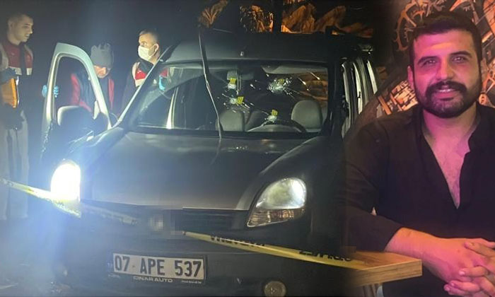 Alanya’da Seyir Halindeki Araca Silahlı Saldırı