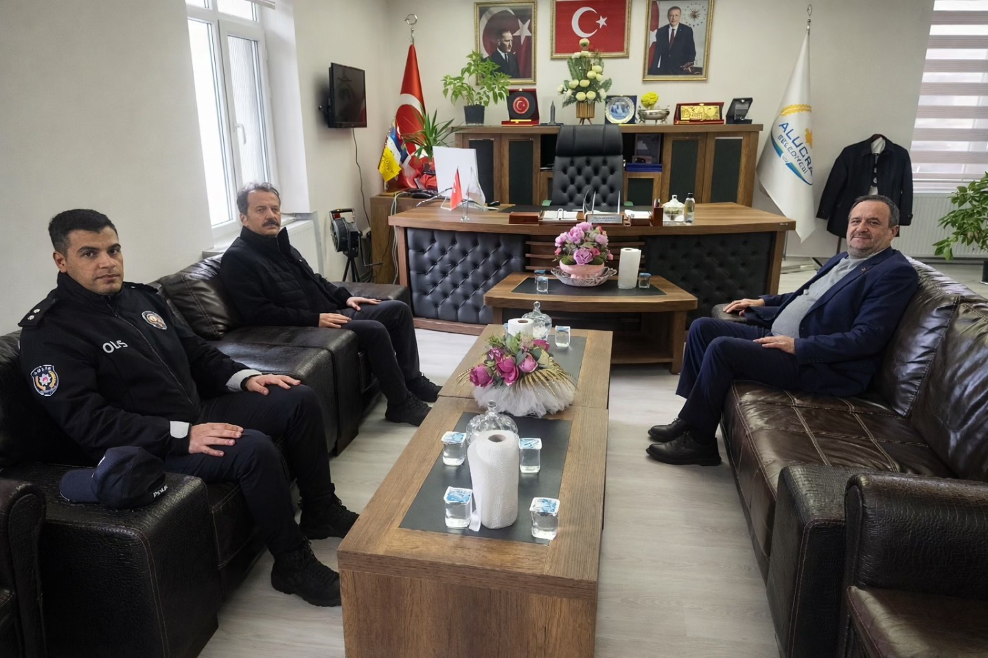 Alucra emniyet ziyareti