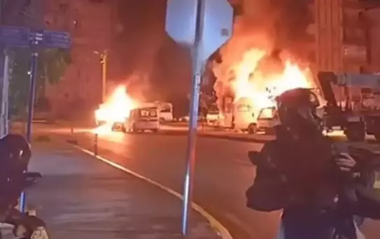 Antalya araç kundaklama