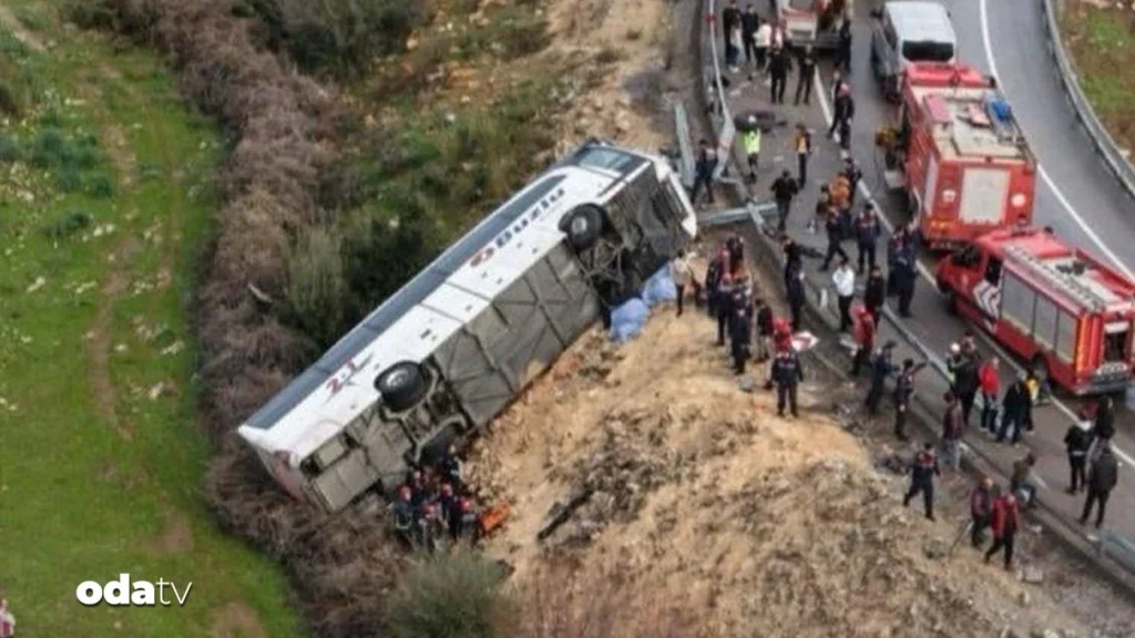 Antalya otobüs kazası