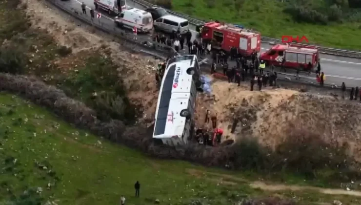 Antalya’da Yolcu Otobüsü Devrildi: Çok Sayıda Ölü ve Yaralı Var