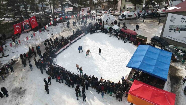 Kar Üstünde Asırlık Mücadele: Artvin’de Eşsiz Gelenek Sürüyor
