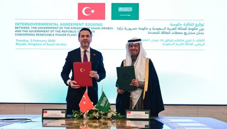 Suudi Arabistan’dan Türkiye’ye 2 Milyar Dolarlık Yenilenebilir Enerji Yatırımı