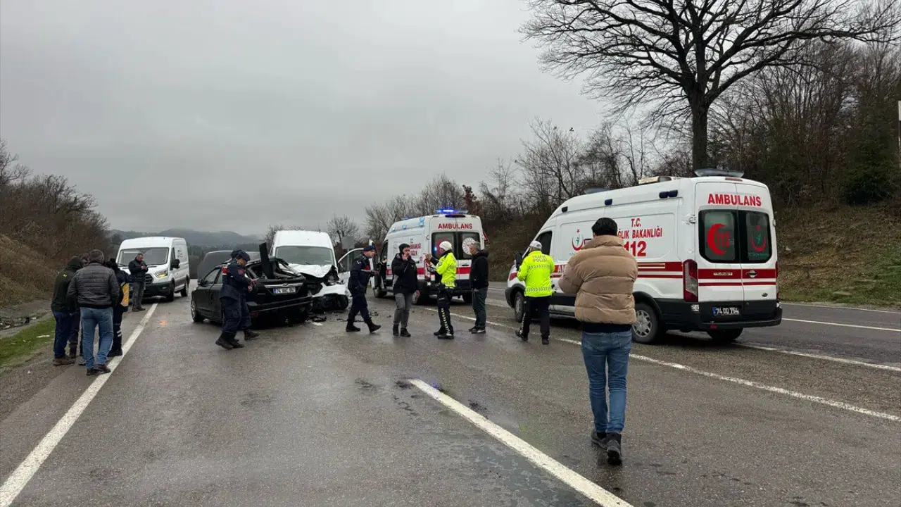 Bartın trafik kazası