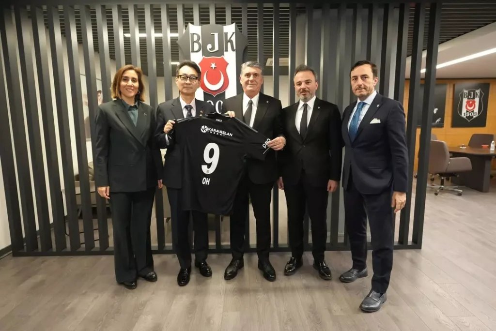 Beşiktaş Güney Kore yayın anlaşması