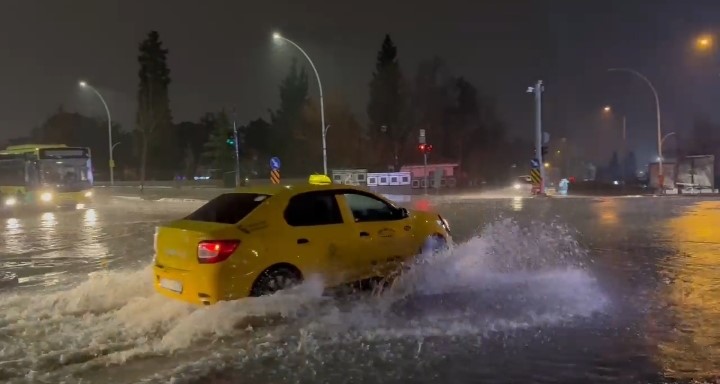 Bursa sağanak yağış