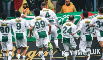 Zirve Yeniden Yeşil-Beyazlıların: Bursaspor 1. Lig Yolunda Kritik Avantajı Ele Geçirdi