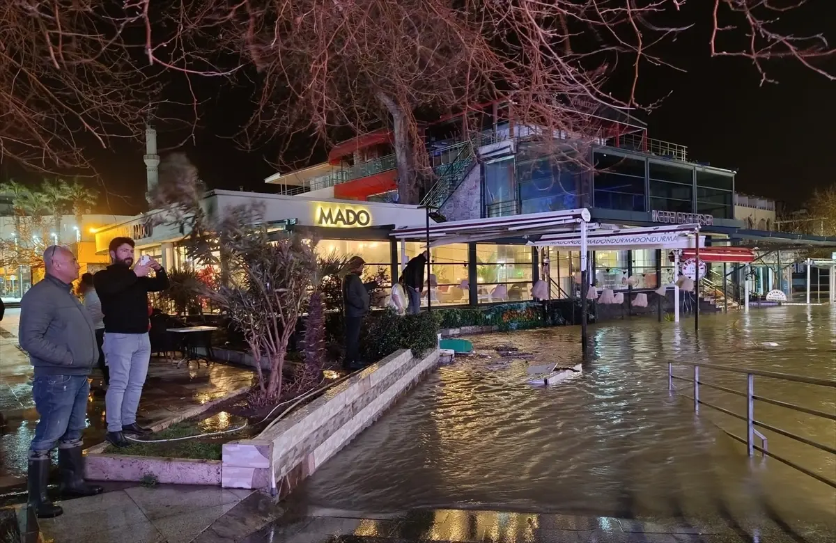 Edremit lodos fırtınası son durum