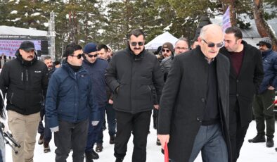 Suşehri Protokolünden Eğriçimen Yaylası Kış Festivali’ne Yoğun Katılım
