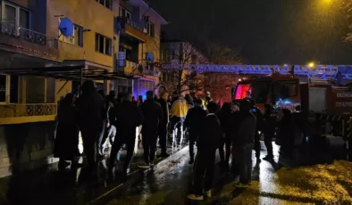 Erzincan’da Gece Yarısı Yangın Paniği: 3’ü Çocuk 8 Kişi Hastaneye Kaldırıldı