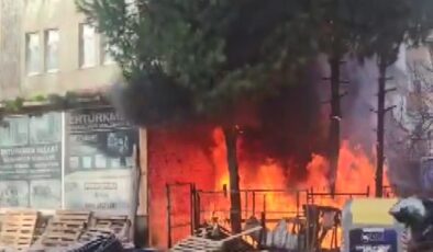 Fatsa’da İş Yeri Deposunda Korkutan Yangın