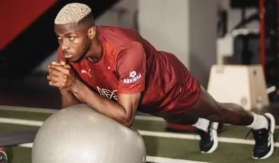 Juventus Maçı Öncesi Galatasaray’a Osimhen Sevinci: Yıldız Golcü Takımla Çalışmalara Başladı