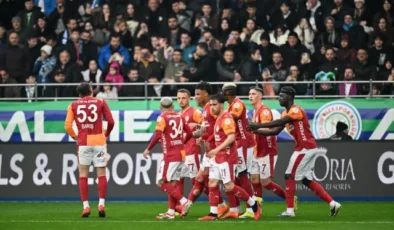 Galatasaray’dan Rize’de Net Galibiyet: Liderlik Yoluna Kayıpsız Devam