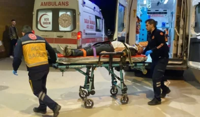 İnegöl’de Gece Mesaisinde Kaza: Kamyon Kasasından Düşen İşçi Hastaneye Kaldırıldı