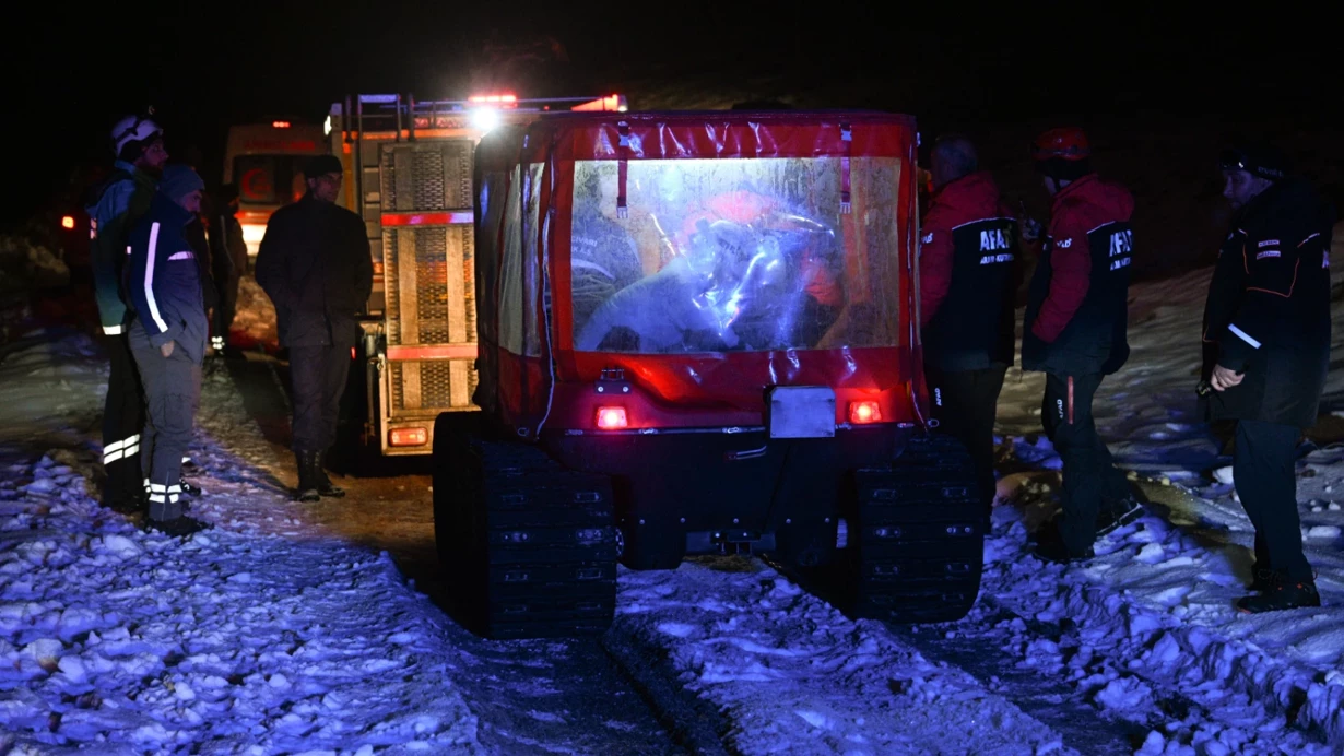 Kayseri mahsur kalan işçiler