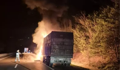 Bursa-Ankara Kara Yolunda Korku Dolu Anlar