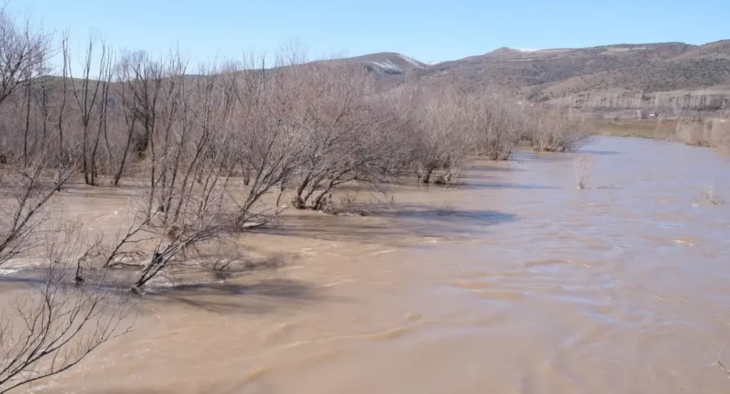 Kızılırmak taşkını Sivas