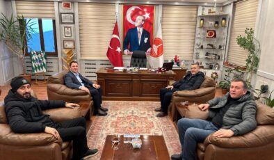 Koyulhisar’da belediyeler arası anlamlı ziyaret