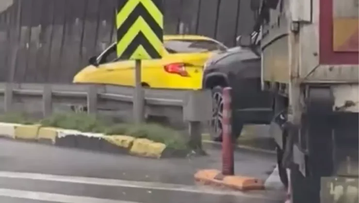 Küçükçekmece’de Trafik Magandası Dehşeti: Kamyonetin Camını Yumrukladı
