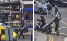 Londra’da Türk Kuyumcusuna Motosikletli ve Palalı Baskın