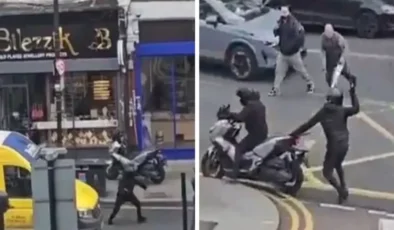 Londra’da Türk Kuyumcusuna Motosikletli ve Palalı Baskın