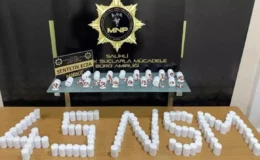 Manisa’da dev uyuşturucu operasyonu 14 bin 866 sentetik ecza ele geçirildi.