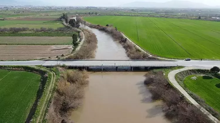 Menderes Nehri taşkın riski