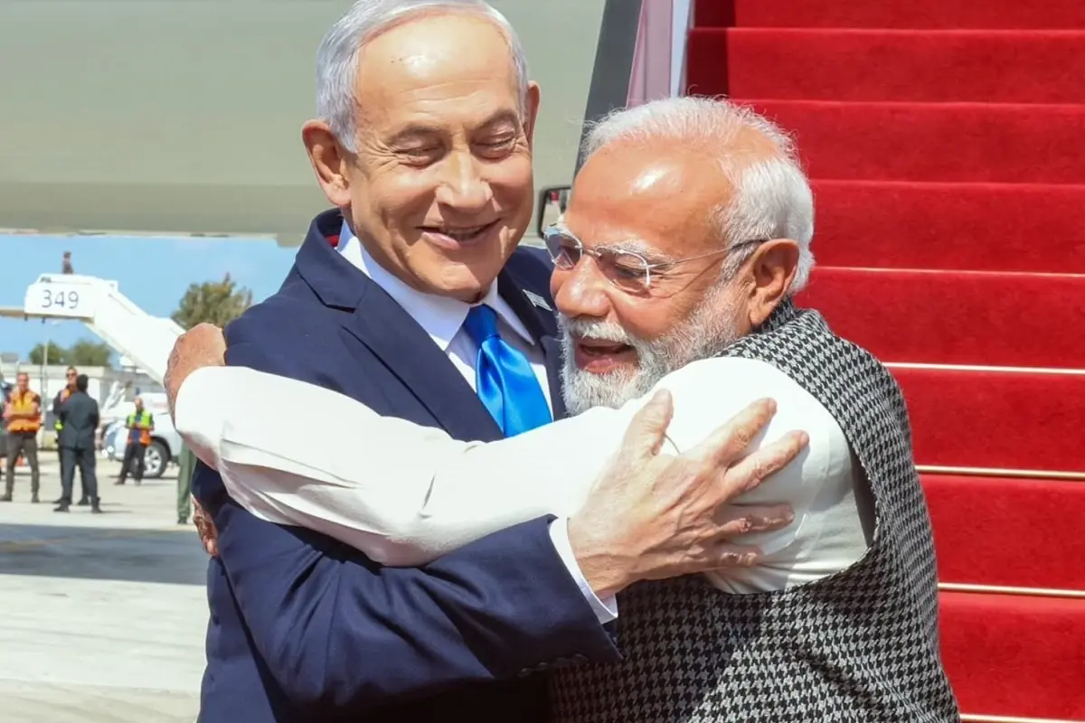 Modi Netanyahu fotoğrafı