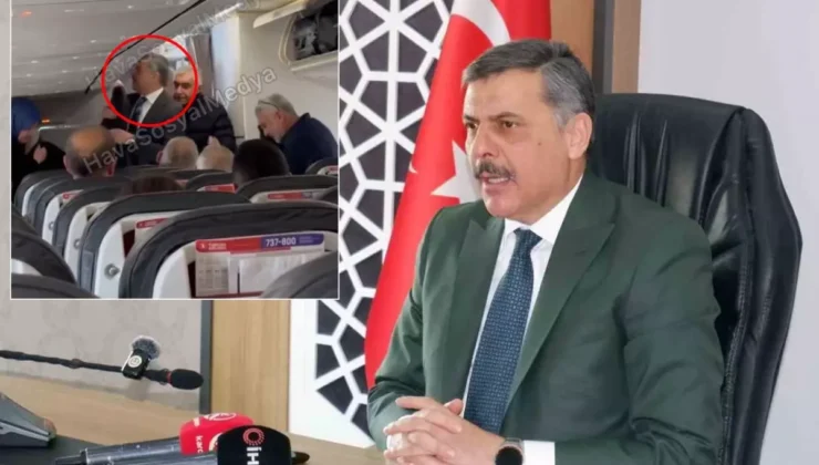 Yeni İçişleri Bakanı Mustafa Çiftçi Tarifeli Uçakla Ankara’ya Geldi