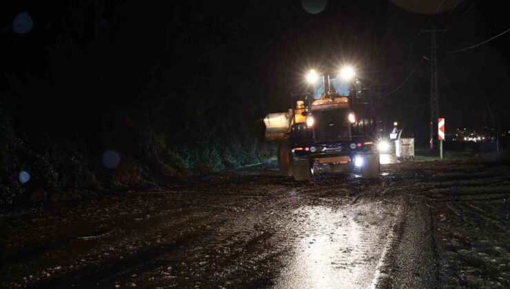Ordu’da Sağanak ve Kar Erimesi Heyelanları Tetikledi: Sahil Yolu Ulaşıma Kapandı