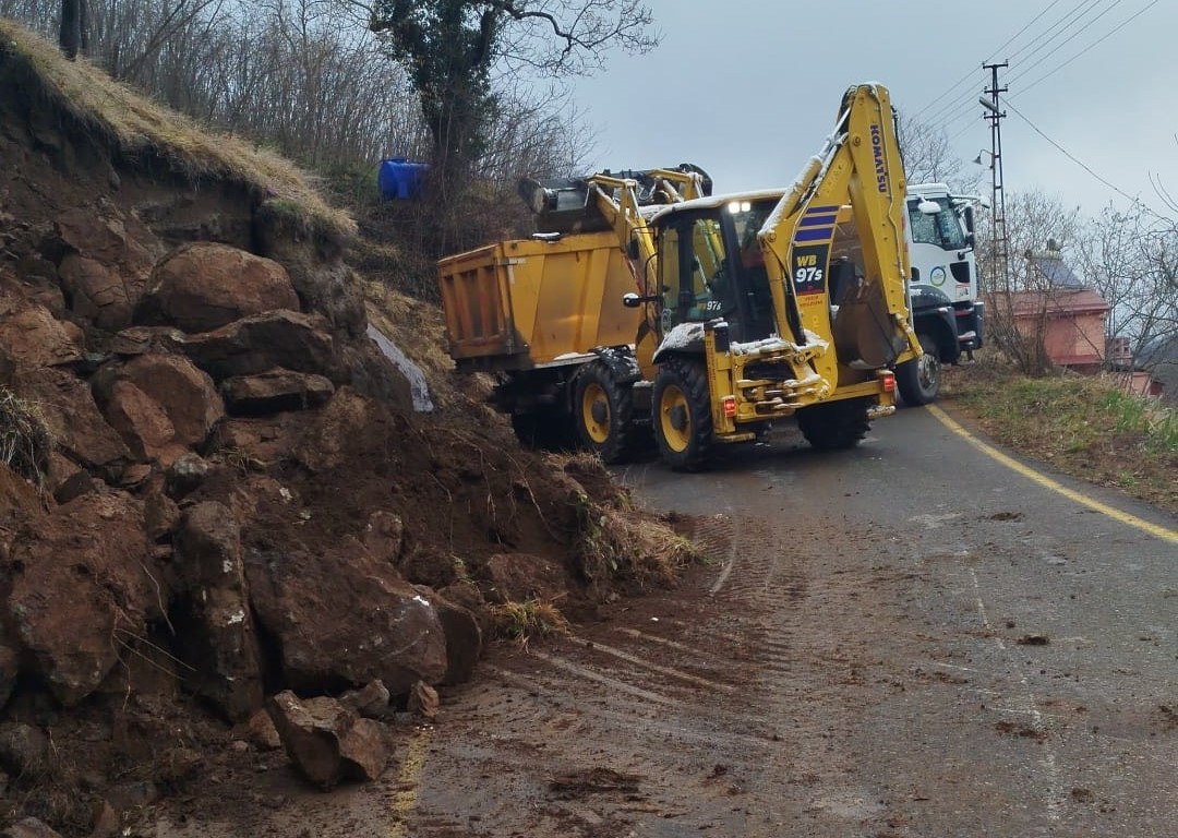 Ordu heyelan son dakika
