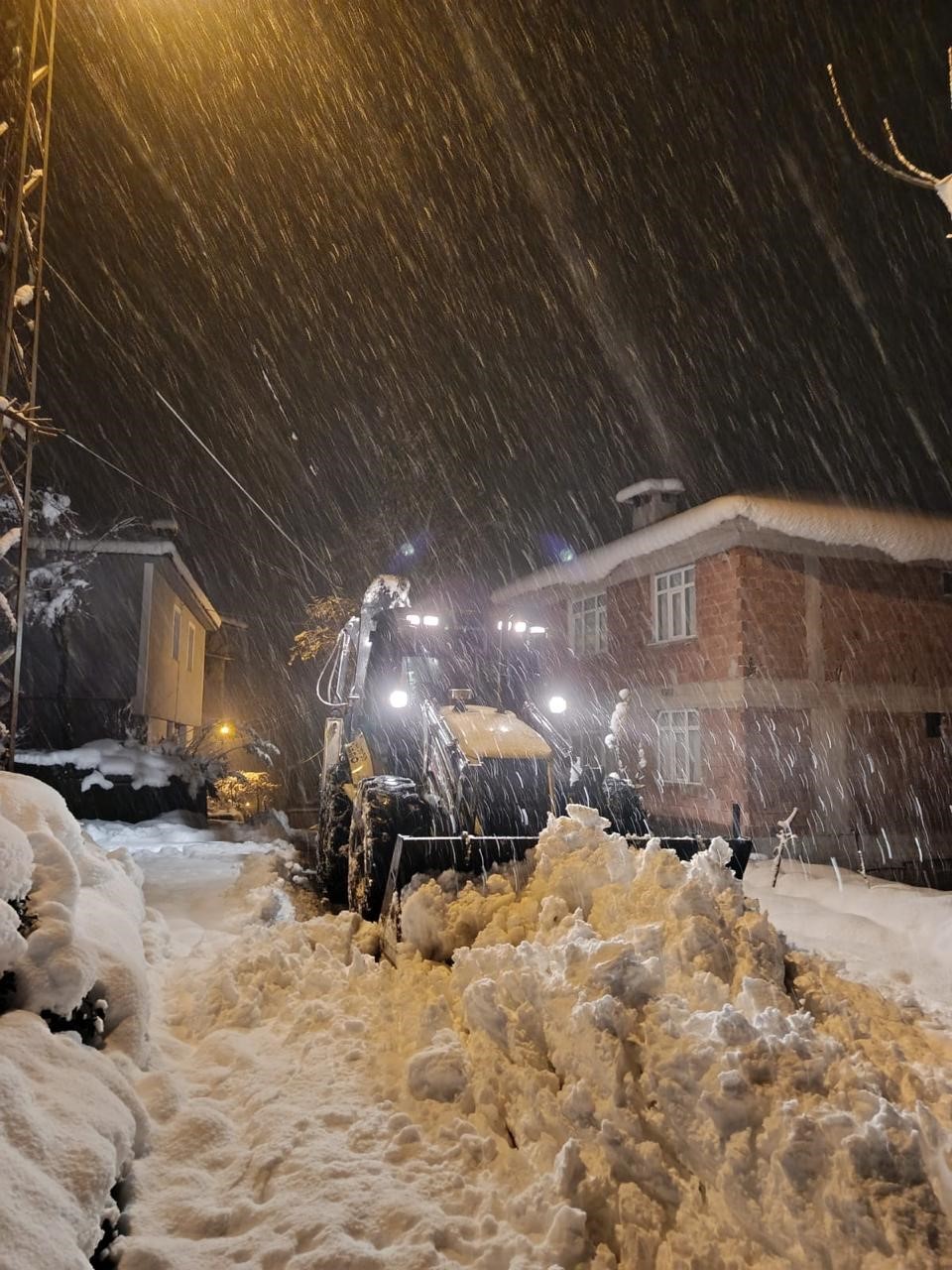 Rize kapalı köy yolları