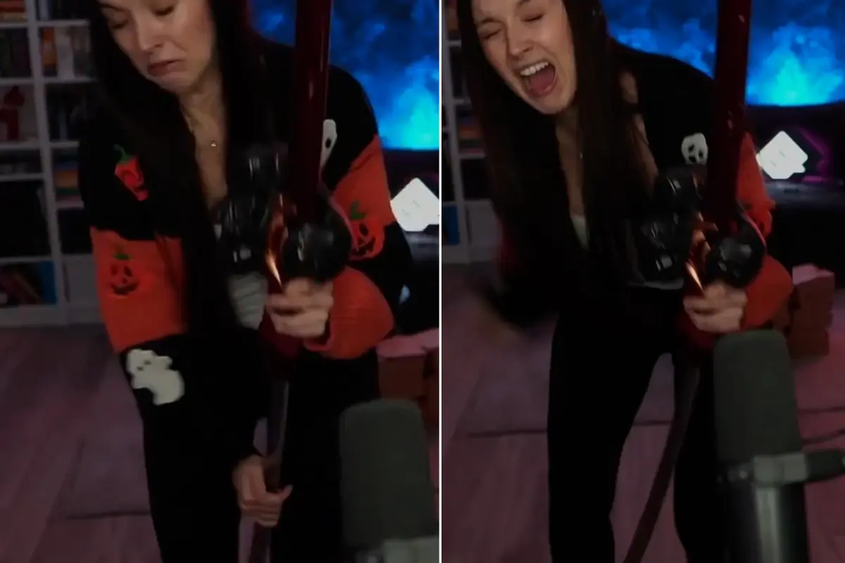 Romanya yayıncı katana kazası