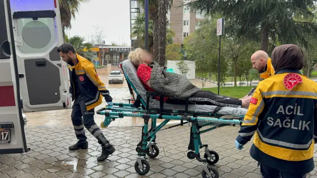 Samsun hamile şüpheli hastaneye kaldırıldı
