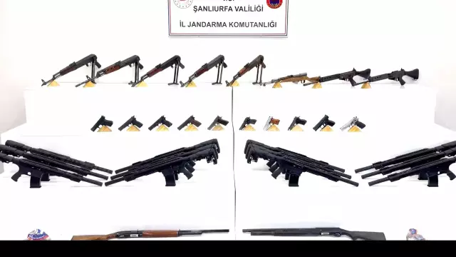 Şanlıurfa Viranşehir silah operasyonu