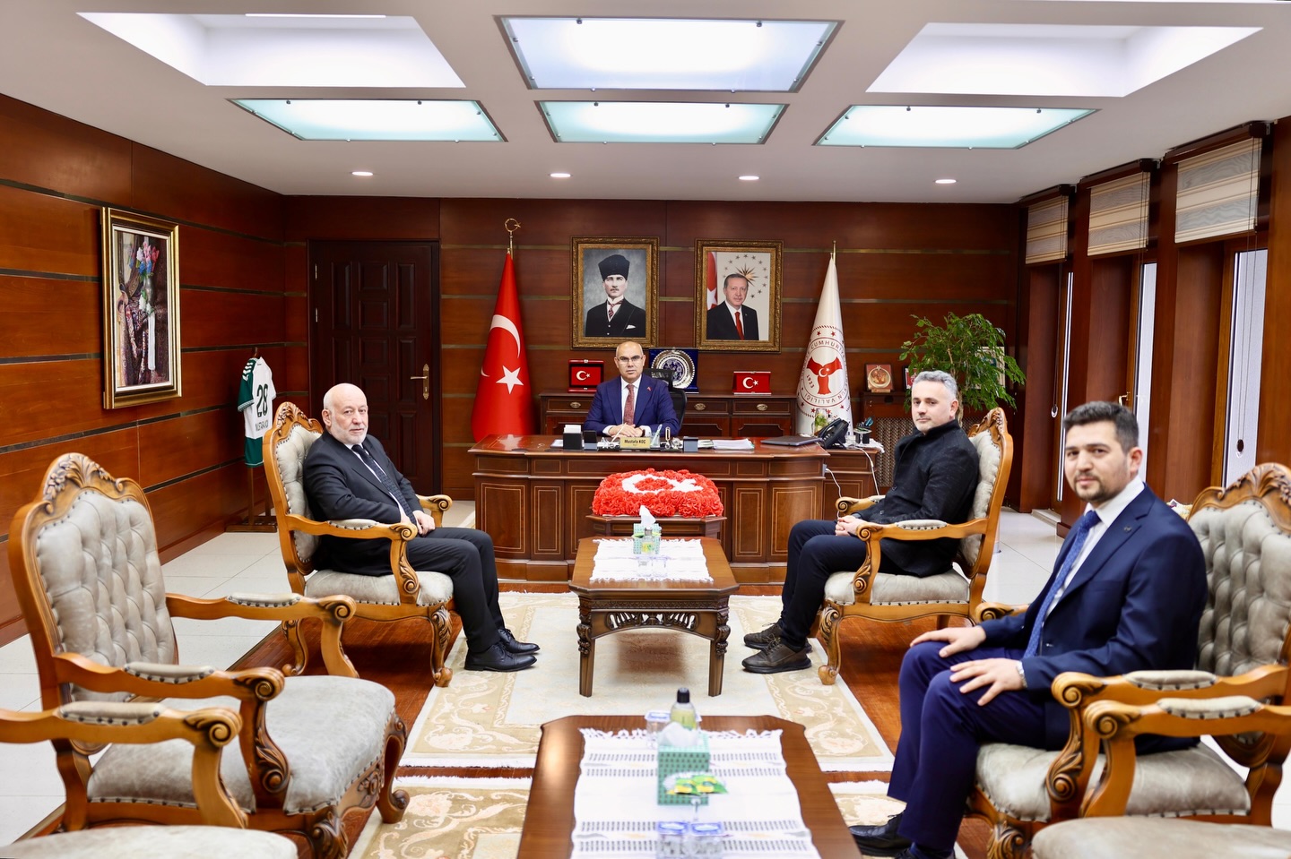 Şebinkarahisar heyeti vali ziyareti